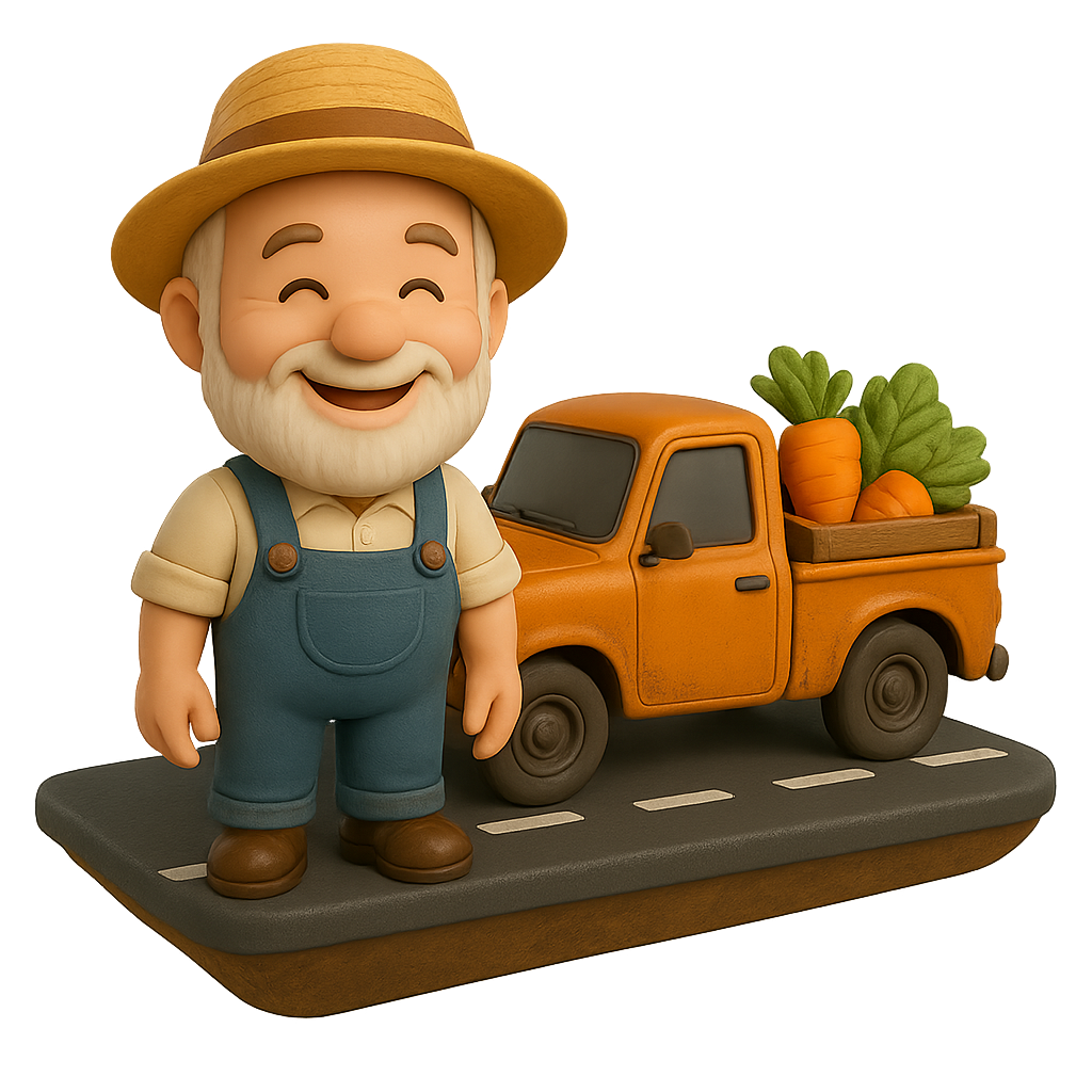 Wise Farmer Character